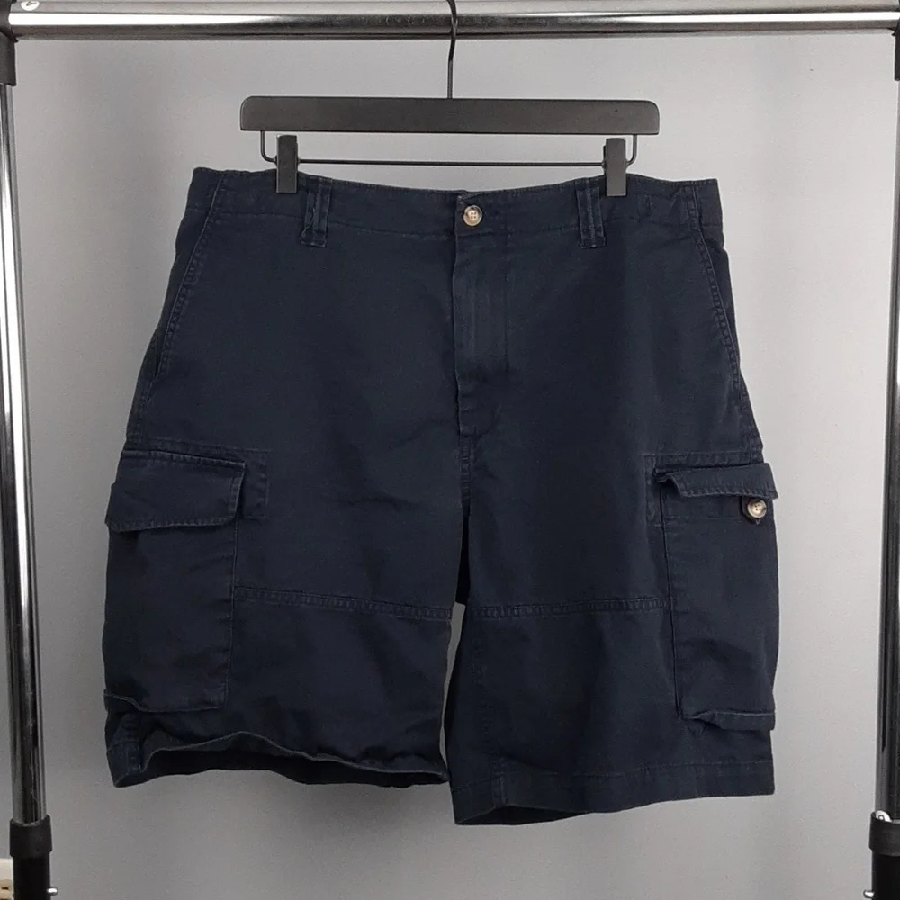 Ralph Lauren Polo Navy Gellar Cargo Utility Shorts